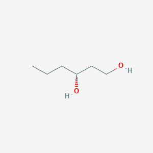 molecular formula C6H14O2 B2639647 (3R)-己烷-1,3-二醇 CAS No. 84314-30-7