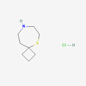 5-Thia-8-azaspiro[3.6]decane hydrochloride