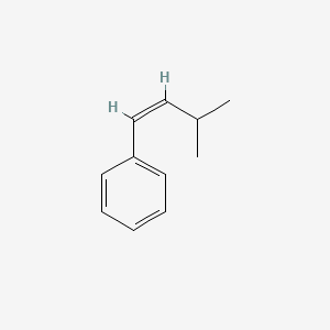 molecular formula C11H14 B2639702 (Z)-3-Methyl-1-butenylbenzene CAS No. 15325-56-1