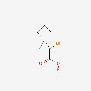 2-Bromospiro[2.3]hexane-2-carboxylic acid