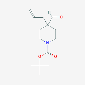 tert-Butyl 4-allyl-4-formylpiperidine-1-carboxylate