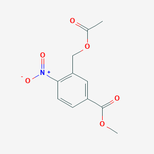 Methyl 3-(acetoxymethyl)-4-nitrobenzoate