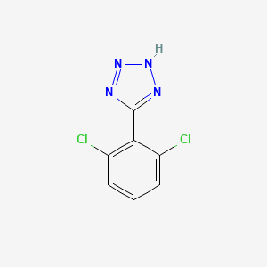 molecular formula C7H4Cl2N4 B2639851 5-(2,6-Dichlorophenyl)-1H-tetrazole CAS No. 50907-31-8