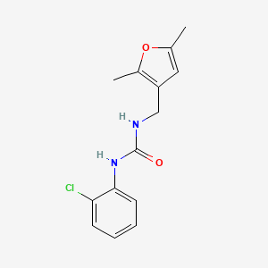 1-(2-Chlorophenyl)-3-((2,5-dimethylfuran-3-yl)methyl)urea