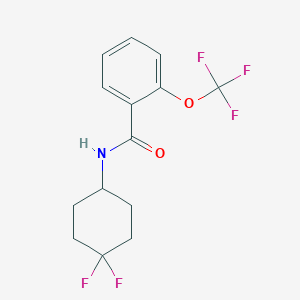 N-(4,4-difluorocyclohexyl)-2-(trifluoromethoxy)benzamide