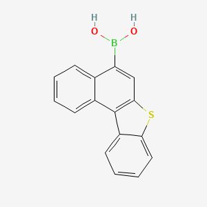 molecular formula C16H11BO2S B2640089 Benzo[b]naphtho[1,2-d]thiophen-5-ylboronic acid CAS No. 1447709-01-4