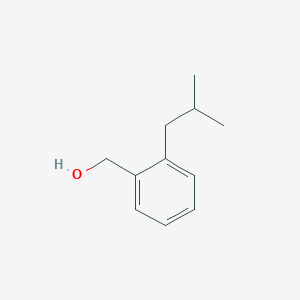 molecular formula C11H16O B2640183 [2-(2-甲基丙基)苯基]甲醇 CAS No. 172225-48-8