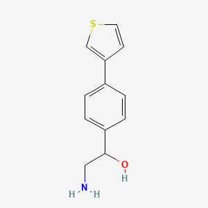 2-Amino-1-(4-thiophen-3-ylphenyl)ethanol