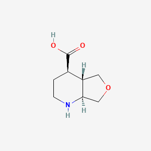 (4R,4As,7aS)-1,2,3,4,4a,5,7,7a-octahydrofuro[3,4-b]pyridine-4-carboxylic acid