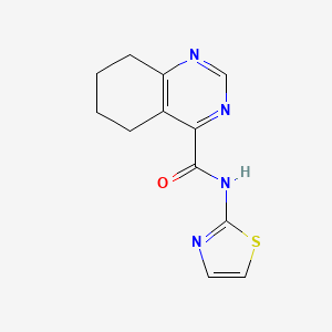 N-(1,3-Thiazol-2-yl)-5,6,7,8-tetrahydroquinazoline-4-carboxamide