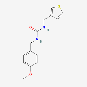 1-(4-Methoxybenzyl)-3-(thiophen-3-ylmethyl)urea