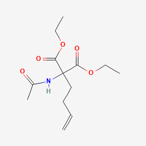 1,3-Diethyl 2-(but-3-en-1-yl)-2-acetamidopropanedioate