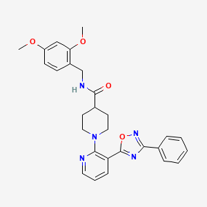 2-{[4-(2-bromobenzoyl)piperazin-1-yl]carbonyl}-1H-indole