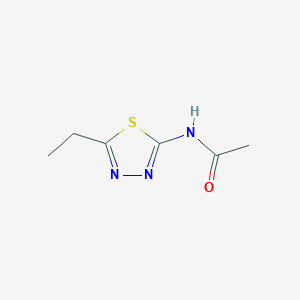 N-(5-ethyl-1,3,4-thiadiazol-2-yl)acetamide