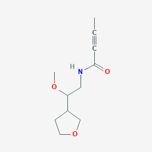 N-[2-Methoxy-2-(oxolan-3-yl)ethyl]but-2-ynamide