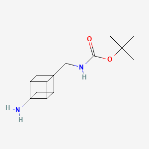 tert-butyl (((2r,3R,4s,5S)-4-aminocuban-1-yl)methyl)carbamate