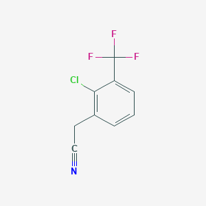2-Chloro-3-(trifluoromethyl)phenylacetonitrile