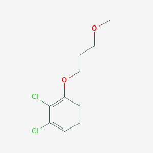 molecular formula C10H12Cl2O2 B2640831 1,2-二氯-3-(3-甲氧基丙氧基)苯 CAS No. 1820735-79-2