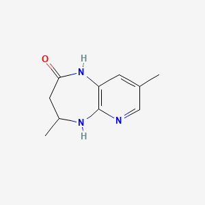 4,8-dimethyl-1H,2H,3H,4H,5H-pyrido[2,3-b][1,4]diazepin-2-one