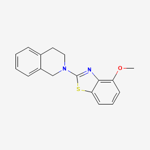 2-(3,4-dihydroisoquinolin-2(1H)-yl)-4-methoxybenzo[d]thiazole