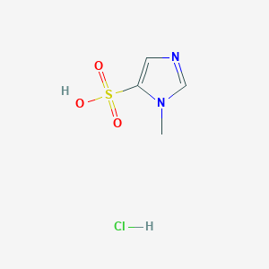 1-Methyl-1H-imidazole-5-sulfonic acid hydrochloride