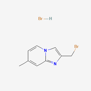 2-(Bromomethyl)-7-methylimidazo[1,2-a]pyridine hydrobromide
