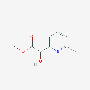 Methyl 2-hydroxy-2-(6-methylpyridin-2-yl)acetate