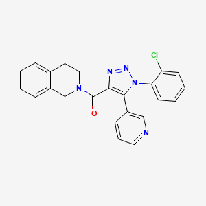 Methyl 4-[(3,4-difluorophenyl)amino]-6-fluoroquinoline-2-carboxylate