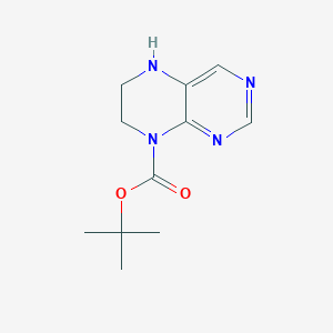 molecular formula C11H16N4O2 B2641203 Tert-butyl 6,7-dihydro-5H-pteridine-8-carboxylate CAS No. 1936361-46-4