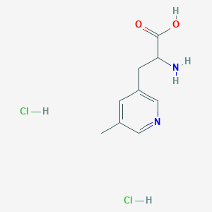 2-Amino-3-(5-methylpyridin-3-yl)propanoic acid dihydrochloride