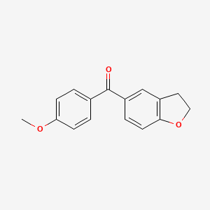 5-(4-Methoxybenzoyl)-2,3-dihydro-1-benzofuran