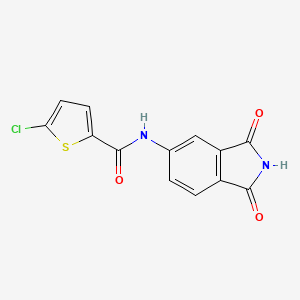 5-chloro-N-(1,3-dioxo-5-isoindolyl)-2-thiophenecarboxamide