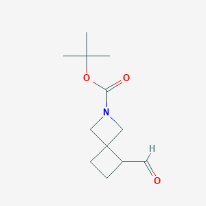 tert-Butyl 5-formyl-2-azaspiro[3.3]heptane-2-carboxylate