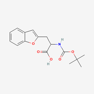 3-(1-Benzofuran-2-yl)-2-{[(tert-butoxy)carbonyl]amino}propanoic acid