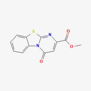 methyl 4-oxo-4H-pyrimido[2,1-b][1,3]benzothiazole-2-carboxylate