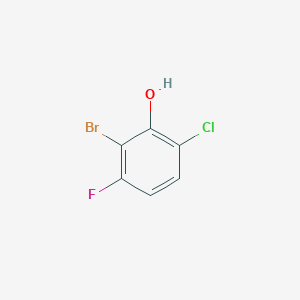2-Bromo-6-chloro-3-fluorophenol