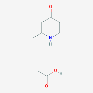 2-Methyl-4-piperidinone acetate
