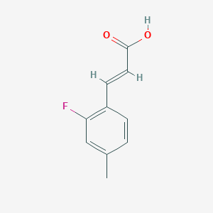 3-(2-Fluoro-4-methylphenyl)acrylic acid