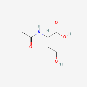 molecular formula C6H11NO4 B2641362 2-Acetamido-4-hydroxybutanoic acid CAS No. 83592-11-4