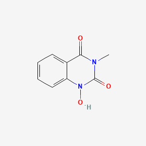 molecular formula C9H8N2O3 B2641457 1-Hydroxy-3-methylquinazoline-2,4-dione CAS No. 23091-70-5