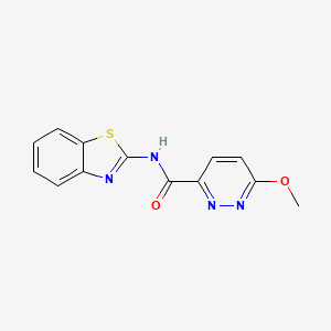 N-(benzo[d]thiazol-2-yl)-6-methoxypyridazine-3-carboxamide