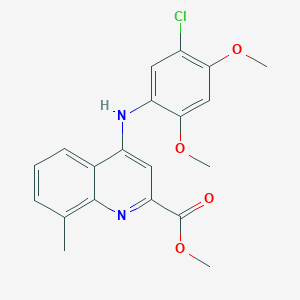 N-(1,2-benzisoxazol-3-ylmethyl)cyclopentanamine