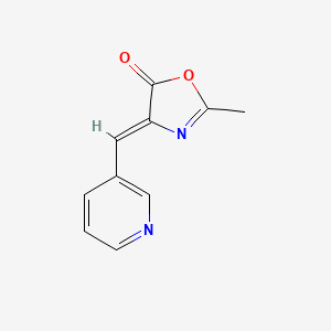 (4Z)-2-methyl-4-(pyridin-3-ylmethylidene)-1,3-oxazol-5-one