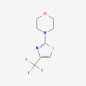 4-[4-(Trifluoromethyl)-1,3-thiazol-2-yl]morpholine