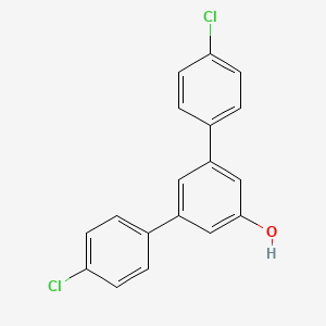 3,5-Bis(4-chlorophenyl)phenol