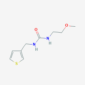 1-(2-Methoxyethyl)-3-(thiophen-3-ylmethyl)urea