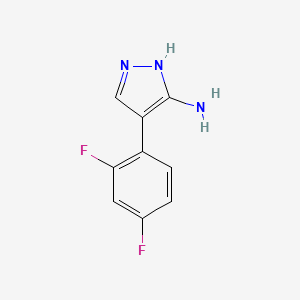 4-(2,4-difluorophenyl)-1H-pyrazol-5-amine