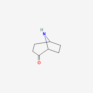 molecular formula C7H11NO B2641951 8-Azabicyclo[3.2.1]octan-2-one CAS No. 958812-40-3