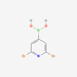 2,6-Dibromopyridine-4-boronic acid