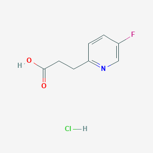 3-(5-Fluoropyridin-2-yl)propanoic acid;hydrochloride